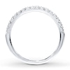 Thumbnail Image 1 of Previously Owned Diamond Wedding Band 1/4 ct tw Round-cut 10K White Gold