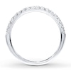 Thumbnail Image 2 of Previously Owned Diamond Wedding Band 1/4 ct tw Round-cut 10K White Gold