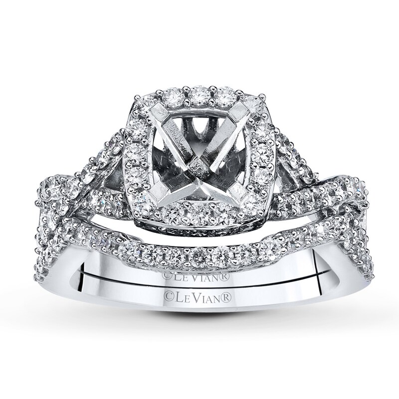 Main Image 1 of Previously Owned Le Vian Bridal 3/4 ct tw Diamonds 14K Vanilla Gold Bridal Setting