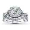 Thumbnail Image 3 of Previously Owned Le Vian Bridal 3/4 ct tw Diamonds 14K Vanilla Gold Bridal Setting