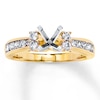 Thumbnail Image 1 of Previously Owned Diamond Ring Setting 1/2 ct tw Round-cut 14K Yellow Gold