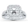 Thumbnail Image 1 of Previously Owned Diamond Ring Setting 1 ct tw Round-cut 14K White Gold