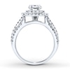 Thumbnail Image 2 of Previously Owned Diamond Ring Setting 1 ct tw Round-cut 14K White Gold