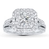 Thumbnail Image 3 of Previously Owned Diamond Ring Setting 1 ct tw Round-cut 14K White Gold