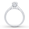 Thumbnail Image 2 of Previously Owned Diamond Ring Setting 1/4 ct tw Round-cut 14K White Gold