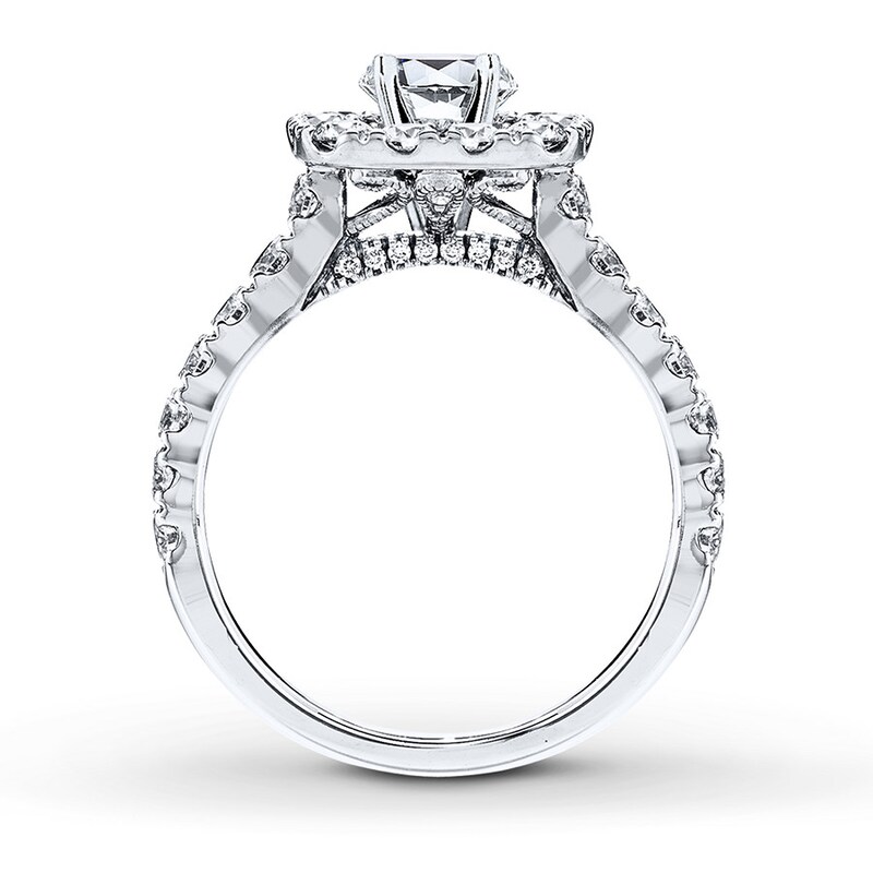 Main Image 2 of Previously Owned Neil Lane Ring Setting 1-1/6 ct tw Diamonds 14K White Gold