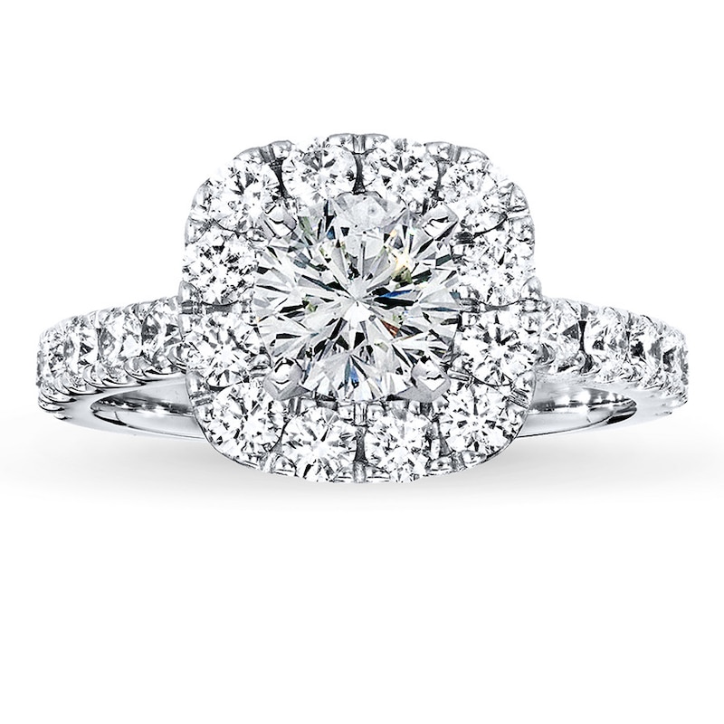 Main Image 3 of Previously Owned Neil Lane Ring Setting 1-1/6 ct tw Diamonds 14K White Gold
