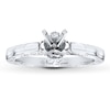 Thumbnail Image 1 of Previously Owned Neil Lane Ring Setting 1/20 ct tw Diamonds 14K White Gold