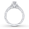 Thumbnail Image 2 of Previously Owned Neil Lane Ring Setting 1/20 ct tw Diamonds 14K White Gold