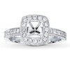 Thumbnail Image 1 of Previously Owned Diamond Ring Setting 5/8 ct tw Round-cut 14K White Gold