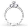 Thumbnail Image 2 of Previously Owned Diamond Ring Setting 5/8 ct tw Round-cut 14K White Gold