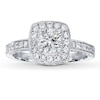 Thumbnail Image 3 of Previously Owned Diamond Ring Setting 5/8 ct tw Round-cut 14K White Gold