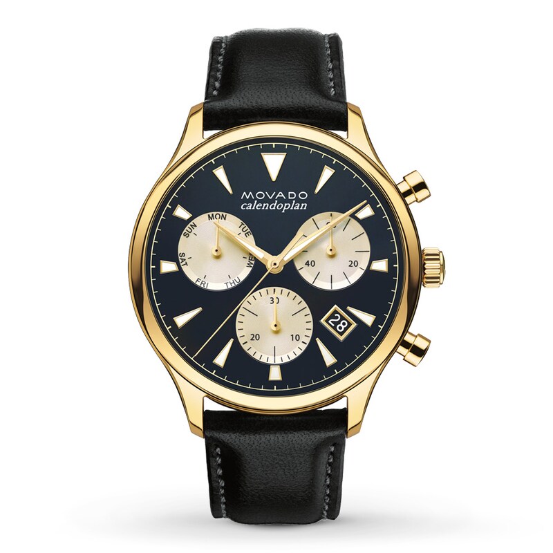 Main Image 1 of Previously Owned Movado Men's Watch Calendoplan Chronograph