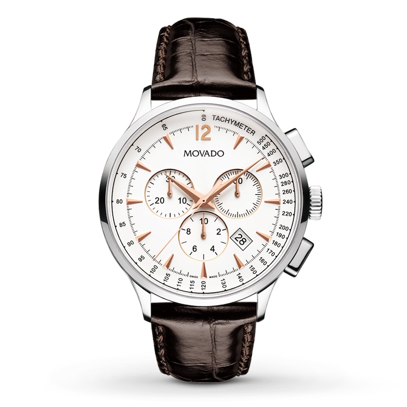 Main Image 1 of Previously Owned Movado Men's Watch Circa Chronograph 606576