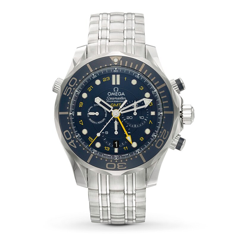 Previously Owned Omega Seamaster Diver 300m Chronograph Gmt Jared
