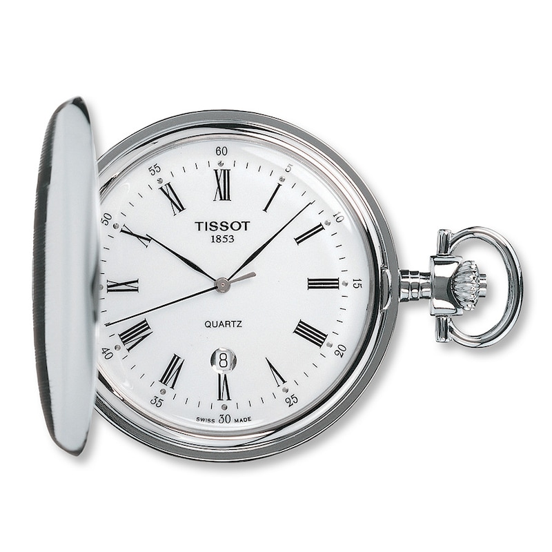 Main Image 1 of Previously Owned Tissot Men's Pocket Watch With Chain T83655313
