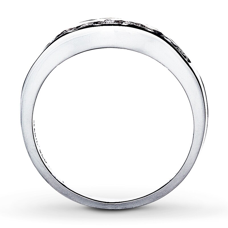 Previously Owned Diamond Band 1/4 ct tw Round-cut 14K White Gold