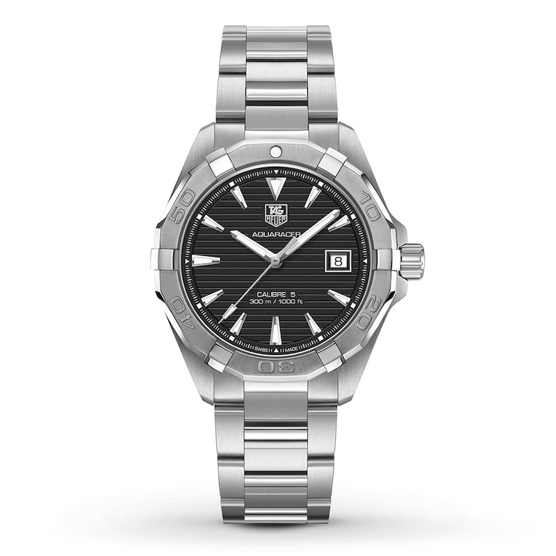 Main Image 1 of Previously Owned TAG Heuer AQUARACER Calibre 5 Men's Watch WAY2110.BA0928