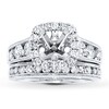 Thumbnail Image 1 of Previously Owned Diamond Bridal Setting 1-1/2 ct tw Round-cut 14K White Gold