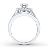 Thumbnail Image 2 of Previously Owned Diamond Bridal Setting 1-1/2 ct tw Round-cut 14K White Gold
