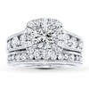 Thumbnail Image 3 of Previously Owned Diamond Bridal Setting 1-1/2 ct tw Round-cut 14K White Gold