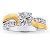 Thumbnail Image 3 of Previously Owned Diamond Ring Setting 1/5 ct tw Round-cut 14K Two-Tone Gold