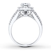 Thumbnail Image 2 of Previously Owned Diamond Ring Setting 1/2 ct tw Round-cut 14K White Gold