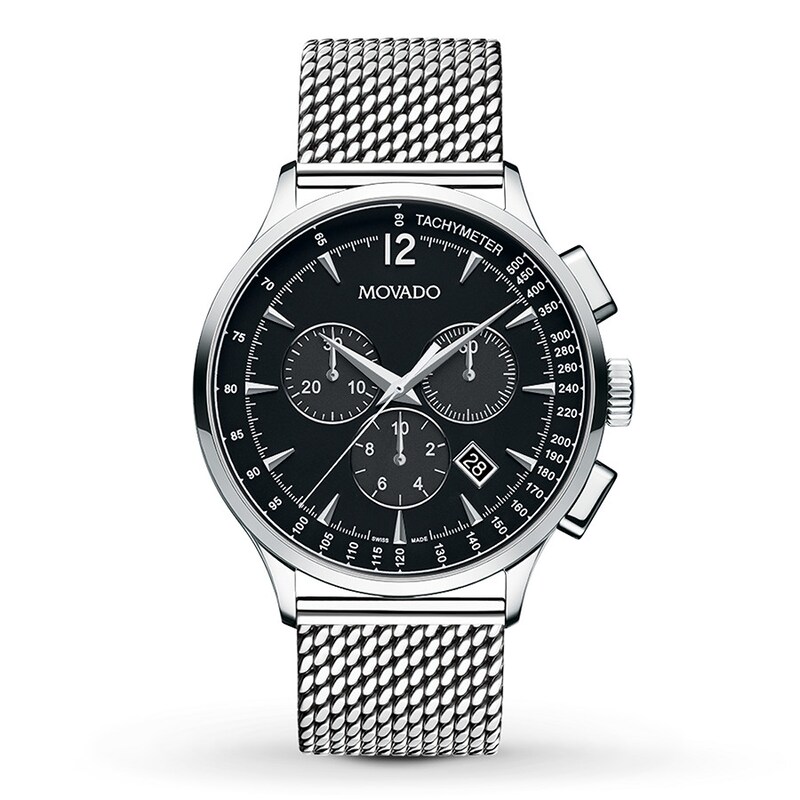 Main Image 1 of Previously Owned Movado Men's Watch Circa Chronograph 0606803