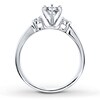 Thumbnail Image 2 of Previously Owned Diamond Ring Setting 1/3 ct tw Round-cut 14K White Gold