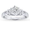 Thumbnail Image 3 of Previously Owned Diamond Ring Setting 1/3 ct tw Round-cut 14K White Gold