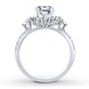 Thumbnail Image 2 of Previously Owned Diamond Ring Setting 3/4 ct tw Round-cut 14K White Gold