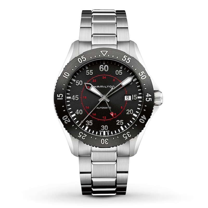 Main Image 1 of Previously Owned Hamilton Men's Watch Khaki Pilot GMT H76755135
