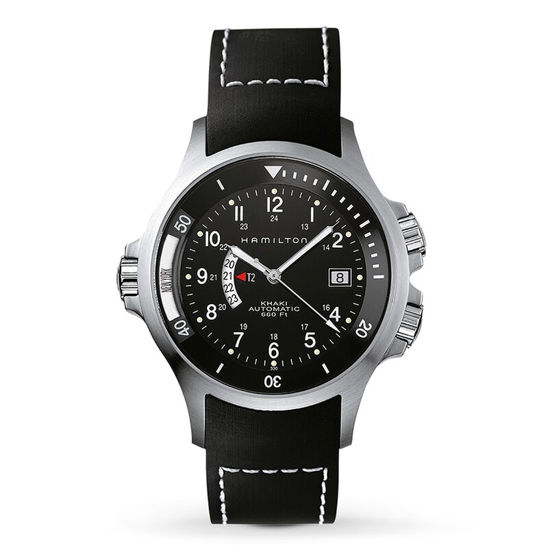 Main Image 1 of Previously Owned Hamilton Khaki Navy GMT Auto Watch