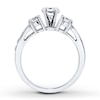 Thumbnail Image 2 of Previously Owned Diamond Ring Setting 3/4 ct tw Round-cut 14K White Gold