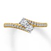 Thumbnail Image 3 of Previously Owned Ever Us Two-Stone Ring 1/2 ct tw Diamonds 14K Yellow Gold