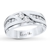 Thumbnail Image 1 of Previously Owned Ever Us Men's Two-Stone Ring 1 ct tw Diamonds 14K White Gold