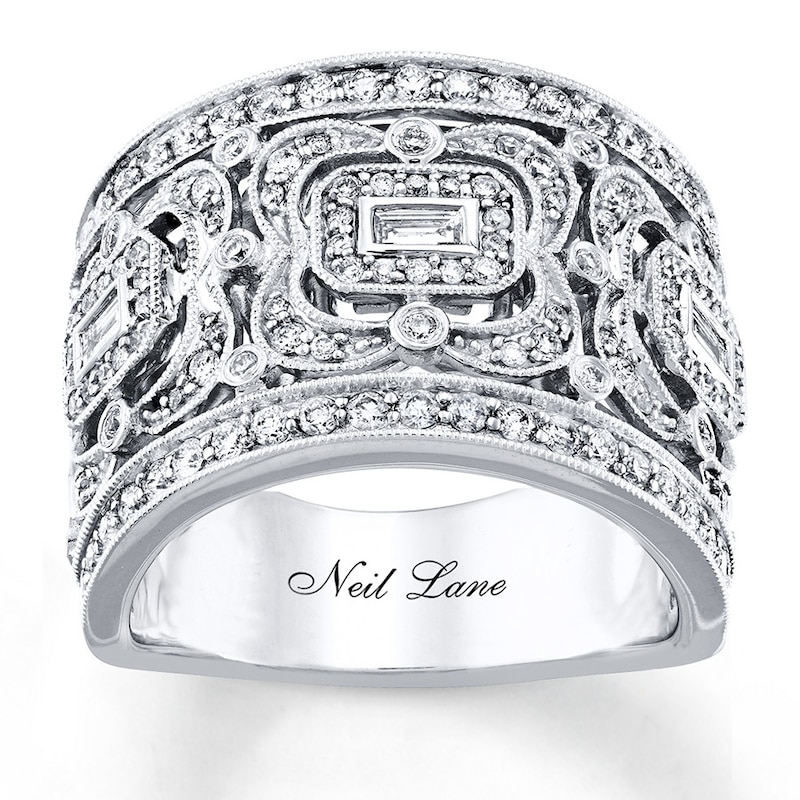 Main Image 1 of Previously Owned Neil Lane Ring 1 ct tw Diamonds 14K White Gold