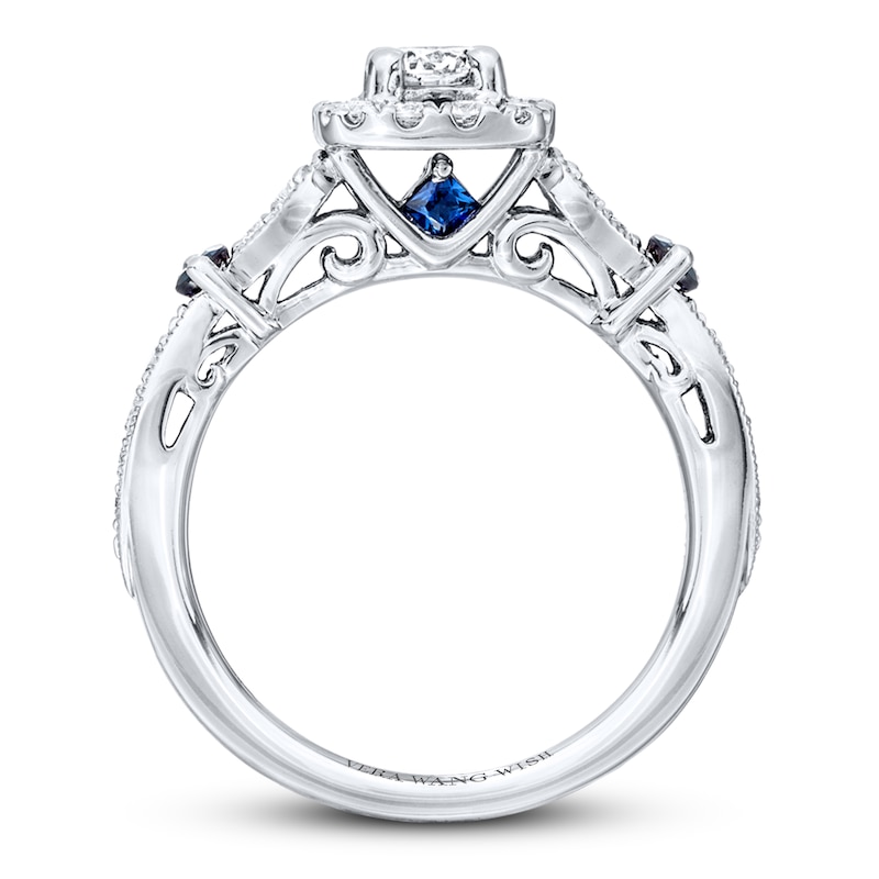 Main Image 2 of Previously Owned Vera Wang WISH 3/4 Carat tw Diamonds 14K White Gold Ring