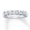 Thumbnail Image 1 of Previously Owned Diamond Anniversary Band 3/4 ct tw Princess-cut 18K White Gold