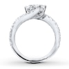 Thumbnail Image 4 of Previously Owned Ever Us SI2 Quality Two-Stone Diamond Ring 1-1/2 ct tw 14K White Gold