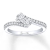 Thumbnail Image 1 of Previously Owned Ever Us SI2 Quality Two-Stone Ring 1 ct tw Diamonds 18K Gold