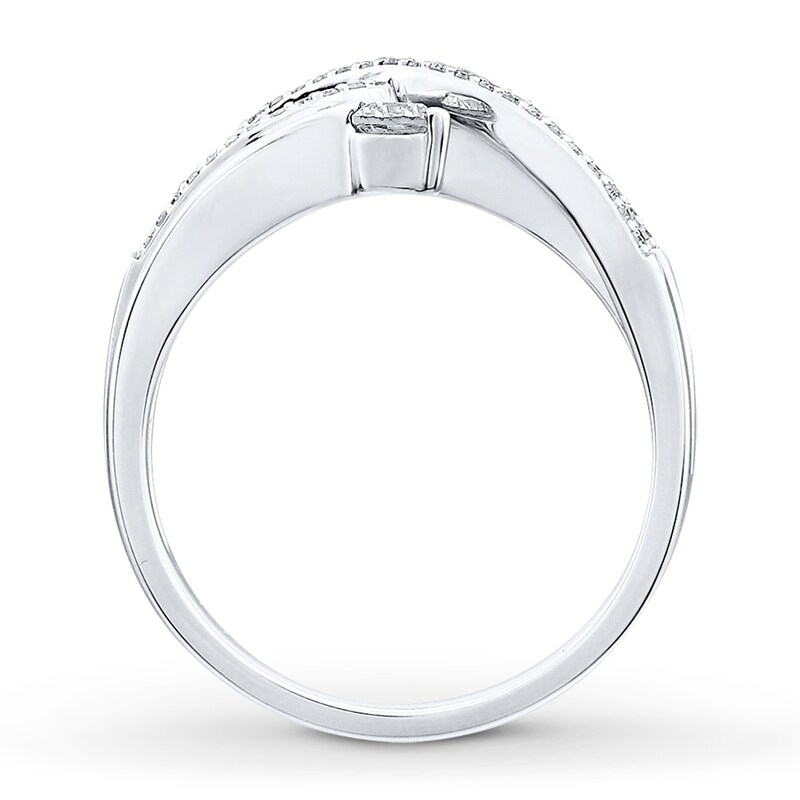 Main Image 2 of Previously Owned Diamond Ring 1/3 ct tw Round-cut 10K White Gold