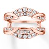 Thumbnail Image 1 of Previously Owned Diamond Enhancer Ring 5/8 ct tw Round-cut 14K Rose Gold
