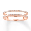 Thumbnail Image 1 of Previously Owned Diamond Enhancer Ring 1/4 ct tw Round-cut 14K Rose Gold