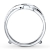 Thumbnail Image 2 of Previously Owned Diamond Enhancer Ring 1/4 ct tw Round-cut 14K White Gold