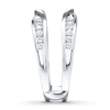 Thumbnail Image 3 of Previously Owned Diamond Enhancer Ring 1/4 ct tw Round-cut 14K White Gold