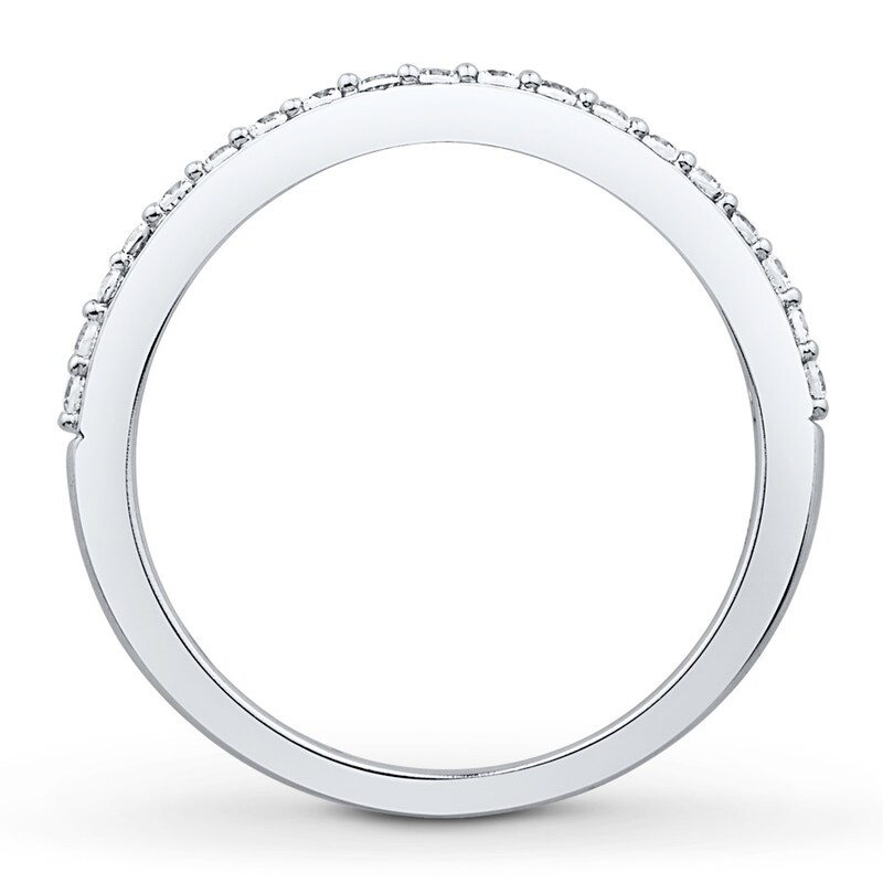 Main Image 2 of Previously Owned Diamond Anniversary Band 1/4 ct tw Round-cut 14K White Gold