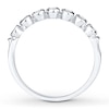 Thumbnail Image 2 of Previously Owned Diamond Anniversary Band 1/4 ct tw Bezel-set 14K White Gold
