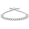 Thumbnail Image 1 of Previously Owned Diamond Bolo Bracelet 1/2 ct tw Round-cut 14K White Gold