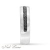 Thumbnail Image 3 of Previously Owned Neil Lane Men's Ring 3/8 ct tw Black Diamonds 14K Gold, 6mm